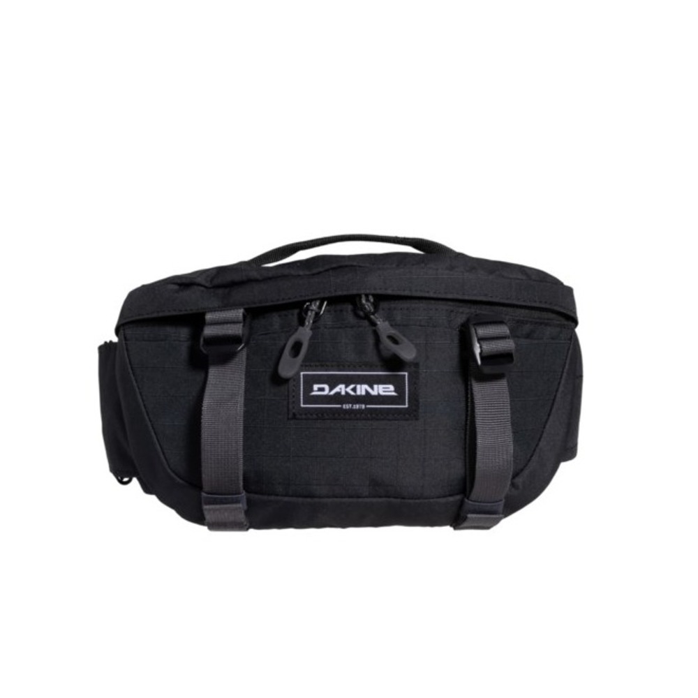 Dakine 1L Hot Laps‎ Hip Pack Black White MTB Cycling Waist Belt Bag